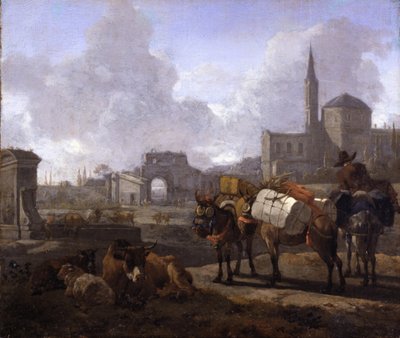 Classical Landscape by Willem Romeyn